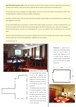 Conference Rooms floor plan