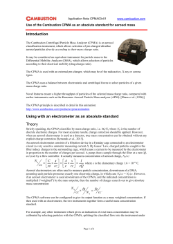measurement of suspended particle mass