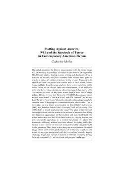 Plotting Against America: 9/11 and the Spectacle of Terror