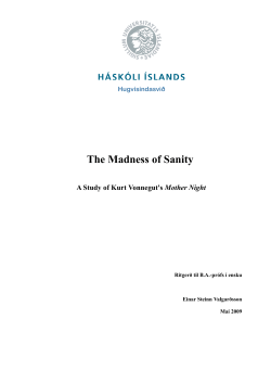 The Madness of Sanity