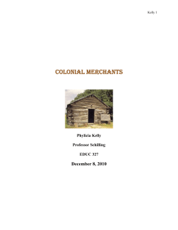 COLONIAL MERCHANTS
