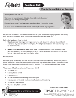 Coach on Call - UPMC Health Plan