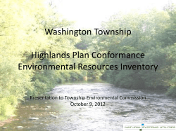 Environmental Resource Inventory Presentation