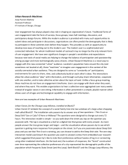 Urban Research Machines