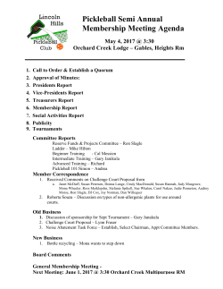 Agenda May 2017