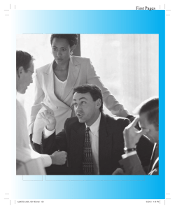 Conflict and Negotiation - McGraw Hill Higher Education