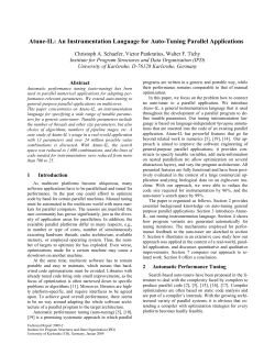An Instrumentation Language for Auto