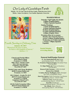 Our Lady of Guadalupe Parish, Fremont, CA