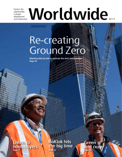 Re-creating Ground Zero