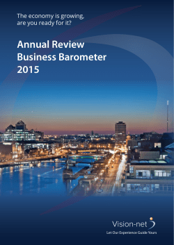 Annual Review Business Barometer 2015