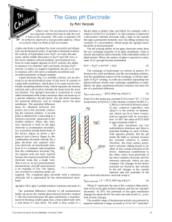 The Glass pH Electrode - The Electrochemical Society