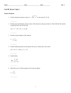 ExamView - Review for Chpt 3.tst