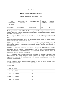 Annex 61-03 Banana weighing certificate