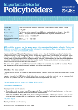 Ukraine Political unrest