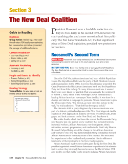 The New Deal Coalition