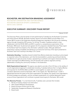 Executive Summary RMN Discovery Report F