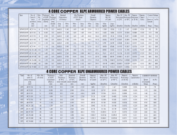 4 core copper xlpe armoured power cables
