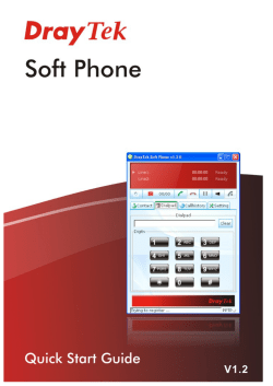 Soft Phone Quick Start Guide