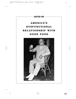 america`s dysfunctional relationship with good food