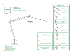 Pendulum Components pg 1