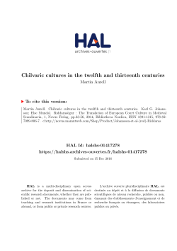 Chivalric_Culture_in_the_Twelf... - Hal-SHS