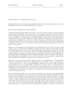 H-France Review Volume 16 (2016) Page 1