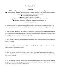 Test Chapters 19 &ndash;21 Directions - Belle Vernon Area School District
