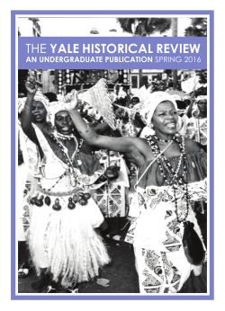 Spring 2016 - The Yale Historical Review