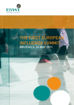 the first european influenza summit