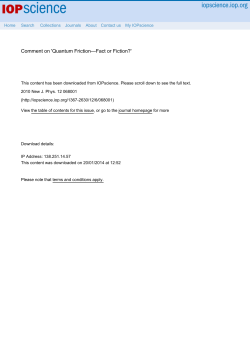 Comment on `Quantum Friction&mdash;Fact or Fiction?`