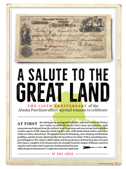 Alaska Purchase offers myriad reasons to celebrate