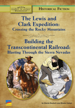 The Lewis and Clark Expedition: Building the Transcontinental