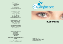 Blepharitis - C4 Sightcare