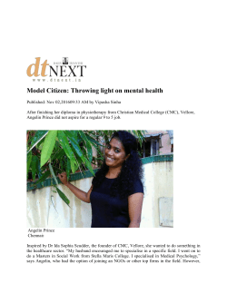 Model Citizen: Throwing light on mental health