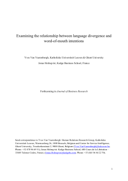 Examining the relationship between language divergence and word