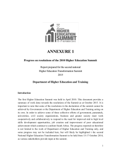 Annexure 01 - Department of Justice