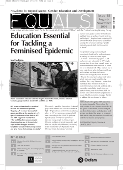 EQUALS 18overwritten4.qxd - United Nations Girls` Education Initiative