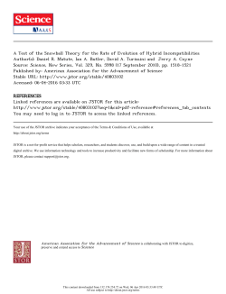 A Test of the Snowball Theory for the Rate of Evolution of Hybrid