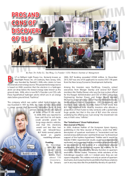 pros and cons of discovery of blp pros and cons of discovery of blp
