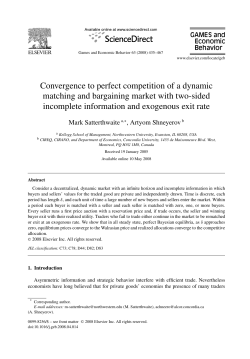 Convergence to perfect competition of a dynamic matching and