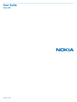 Nokia 208 User Guide