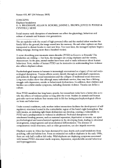 Concepts: Elephant Breakdown