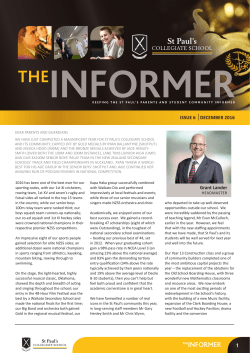 Informer Edition 6 2016 December 2016