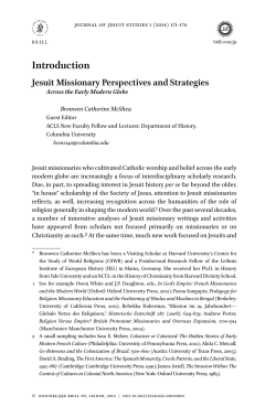 Introduction - Brill Online Books and Journals