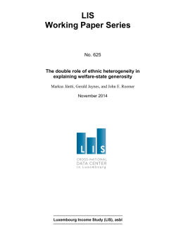The double role of ethnic heterogeneity in explaining welfare