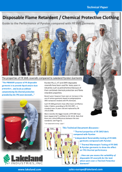 Lakeland`s guide to FR disposable