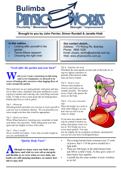PhysioWorks Newsletter 3