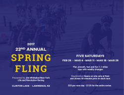Spring Fling Flyer