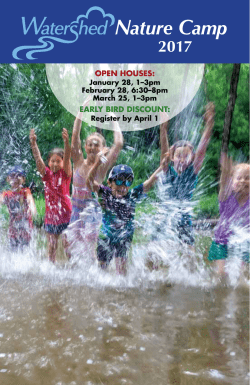 OPEN HOUSES: EARLY BIRD DISCOUNT: