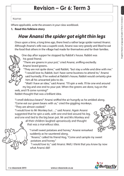 Revision &ndash; Gr 6: Term 3